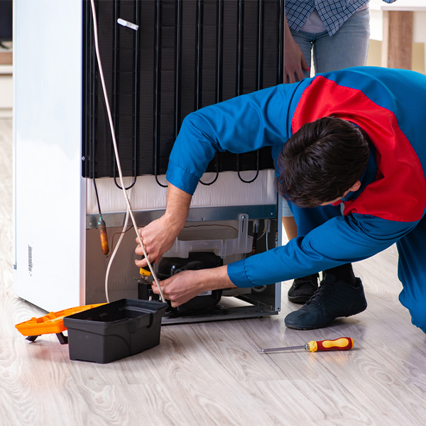 how long does it usually take to repair a refrigerator in Okolona